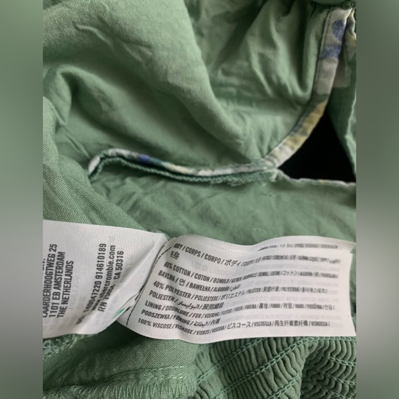 Abercrombie Poplin Knot-Front Halter Top - Picture 4 of 5